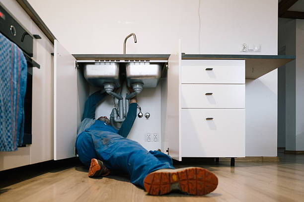 Professional Drain Cleaning technician working in Jonesville, LA
